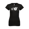 Thumbnail image for  Next Level Womens Black Boyfriend Tee