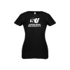 Thumbnail image for  Next Level Girls Black Fashion Fit T Shirt