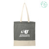 Thumbnail image for  Split Recycled Black Cotton Twill Convention Tote