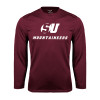 Thumbnail image for  Maroon Performance Long Sleeve Shirt