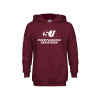 Thumbnail image for  Youth Maroon Fleece Hoodie