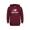 Thumbnail image for  Youth Maroon Fleece Hoodie
