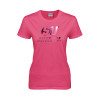 Thumbnail image for  Womens Hot Pink Short Sleeve Tee