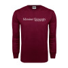 Thumbnail image for  Maroon Long Sleeve T-Shirt