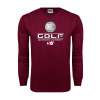 Thumbnail image for  Maroon Long Sleeve T-Shirt