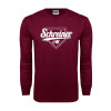 Thumbnail image for  Maroon Long Sleeve T-Shirt