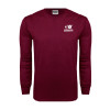 Thumbnail image for  Maroon Long Sleeve T-Shirt