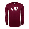 Thumbnail image for  Maroon Long Sleeve T-Shirt