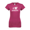 Thumbnail image for  Next Level Womens Fuchsia Boyfriend Tee