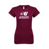 Thumbnail image for  Next Level Womens Maroon Boyfriend Tee