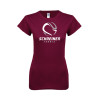 Thumbnail image for  Next Level Womens Maroon Boyfriend Tee