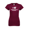 Thumbnail image for  Next Level Womens Maroon Boyfriend Tee
