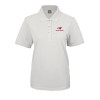Thumbnail image for  Womens Silk Touch White Pique Polo