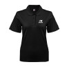 Thumbnail image for  Womens Silk Touch Black Pique Polo
