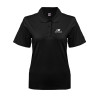 Thumbnail image for  Womens Silk Touch Black Pique Polo