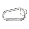 Thumbnail image for  Silver Carabiner with Split Ring