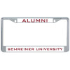 Thumbnail image for  Alumni Metal License Plate Frame in Chrome