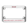 Thumbnail image for  Metal Motorcycle License Plate Frame in Chrome