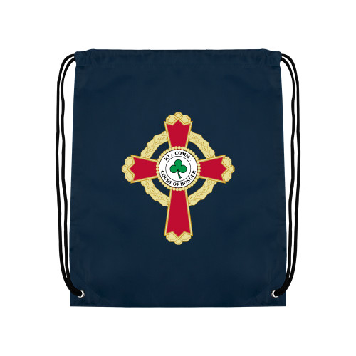  Navy Drawstring Backpack - Court of Honour