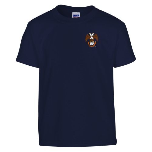  Youth Navy T Shirt - 32 Spes Mea in Deo