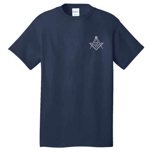  Extended Navy T Shirt - G Compass Logo