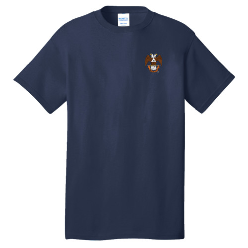  Extended Navy T Shirt - 32 Spes Mea in Deo