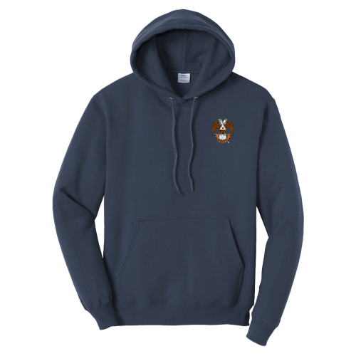  Tall Navy Fleece Hoodie - 32 Spes Mea in Deo