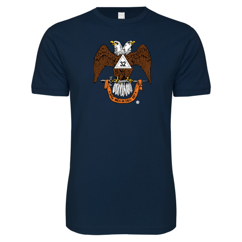  Next Level Navy SoftStyle T Shirt - 32 Spes Mea in Deo