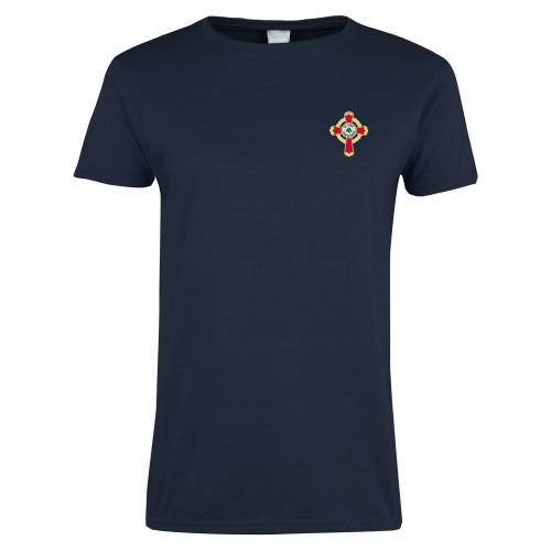  Womens Short Sleeve Navy Tee - Court of Honour