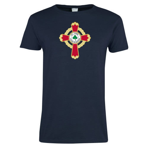  Womens Short Sleeve Navy Tee - Court of Honour