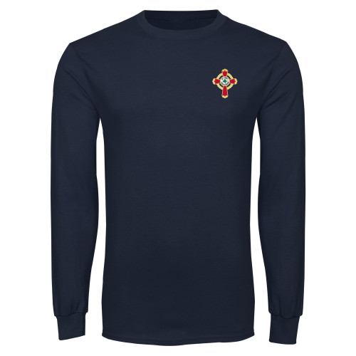  Navy Long Sleeve T Shirt - Court of Honour