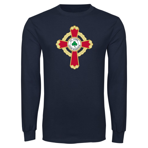  Navy Long Sleeve T Shirt - Court of Honour
