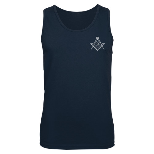  Navy Tank Top - G Compass Logo
