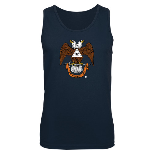 Navy Tank Top - 32 Spes Mea in Deo
