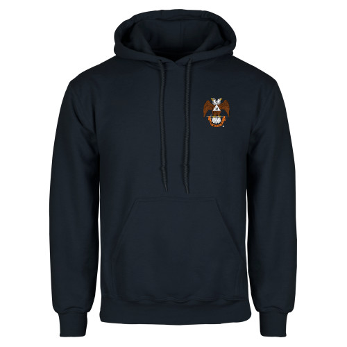  Navy Fleece Hoodie - 32 Spes Mea in Deo
