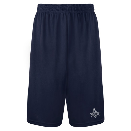  Navy Performance Classic 9 Inch Short - G Compass Logo