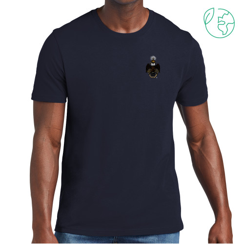  Allmade Navy Organic Cotton Tee - 33 Deus Meumque Jus