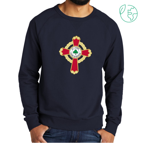  Allmade Navy Organic French Terry Crewneck Sweatshirt - Court of Honour