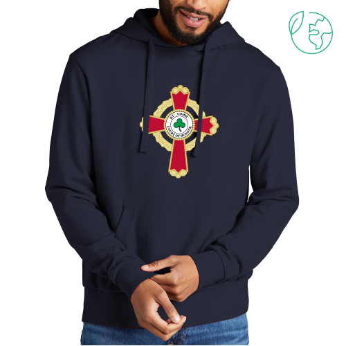  Allmade Navy Organic French Terry Pullover Hoodie - Court of Honour