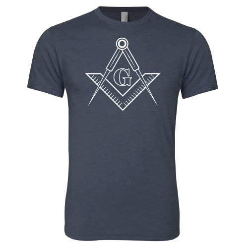  Next Level Navy Triblend Tee - G Compass Logo