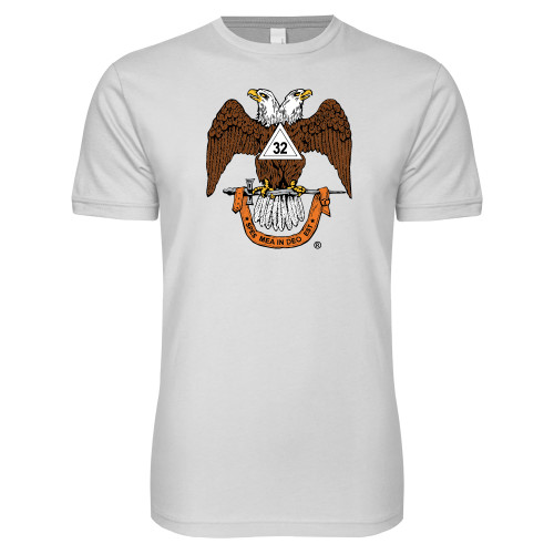  Next Level White SoftStyle T Shirt - 32 Spes Mea in Deo