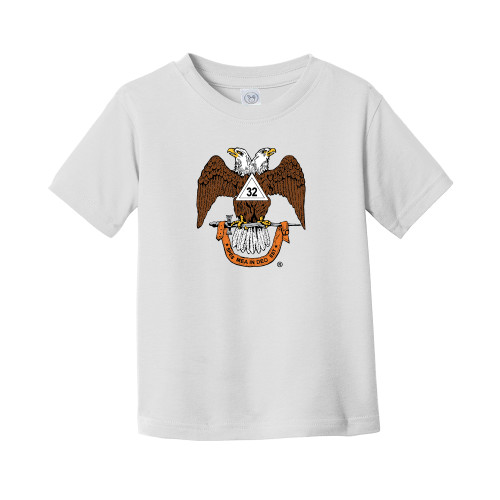  Toddler White T Shirt - 32 Spes Mea in Deo