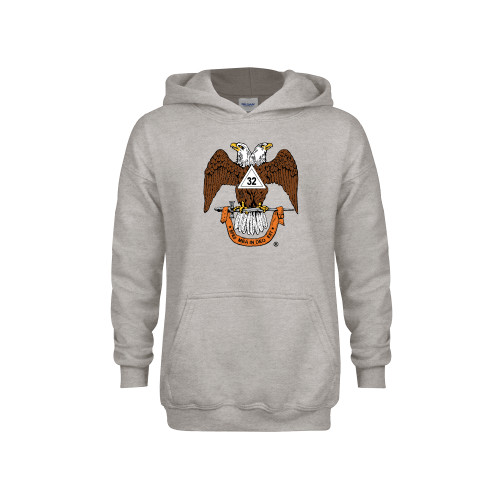 Main Image for  Youth Grey Fleece Hood