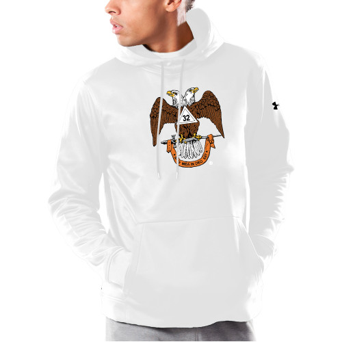 Main Image for  Under Armour White Armour Fleece Hoodie