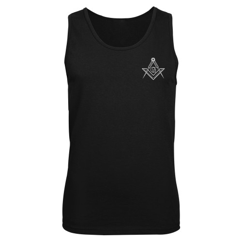  Black Tank Top - G Compass Logo