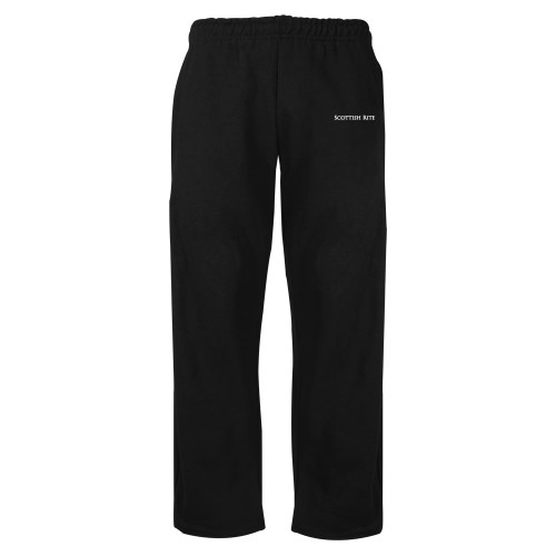  Black Fleece Open Bottom Pant - Scottish Rite Wordmark