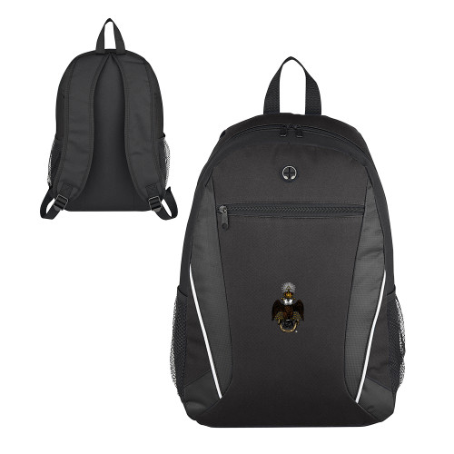  Homerun Black Computer Backpack - 33 Deus Meumque Jus