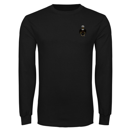  Black Long Sleeve T Shirt - 33 Deus Meumque Jus