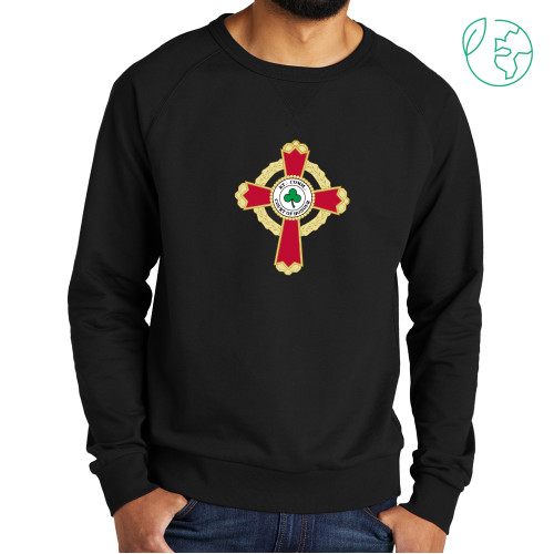 Allmade Black Organic French Terry Crewneck Sweatshirt - Court of Honour