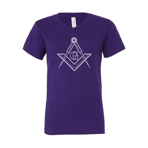 Main Image for  Bella + Canvas Youth Purple Jersey T Shirt